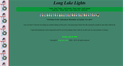 Desktop Screenshot of longlakelights.com