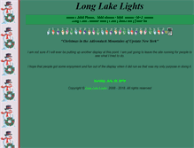 Tablet Screenshot of longlakelights.com